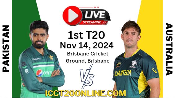 [1st-T20] Australia Vs Pakistan Cricket Live Stream 2024