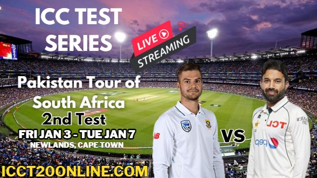 [Day 3-Test Series] South Africa Vs Pakistan Cricket Live Stream 2024