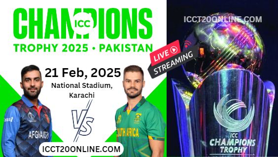 [3rd-ODI] Afghanistan Vs South Africa Cricket Live Stream 2025